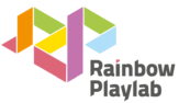 Rainbow Playlab Logo On White