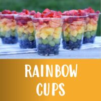 4 Rainbow Cups Tile 1