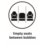 Covid19 Empty Seats Between Bubbles