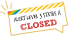 C19 Alert Level 3 Status Is Closed