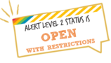 C19 Alert Level 2 Status Is Open With Restrictions