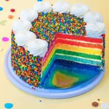 Rainbow Torte
