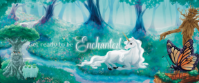 Enchanted Forest Landscape 1440X600Px