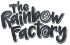 Rainbow Factory Black And White Logo
