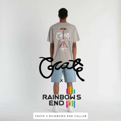 Crate Rainbows End Streetwear Collaboration