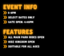 Twilight Rides Event Info