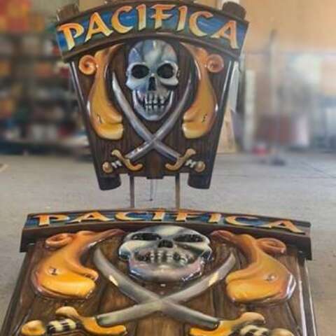 Rainbow's End Pirate Ship Pacifica Hub Image