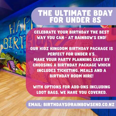 Kidz Kingdom Birthdays