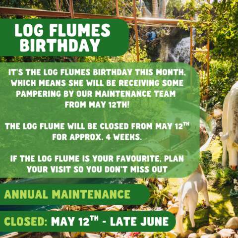 Log Flume Maintenance