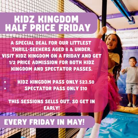 Half Price Fridays
