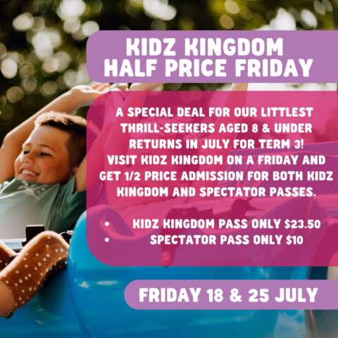 Half Price Fridays