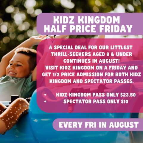 Half Price Fridays
