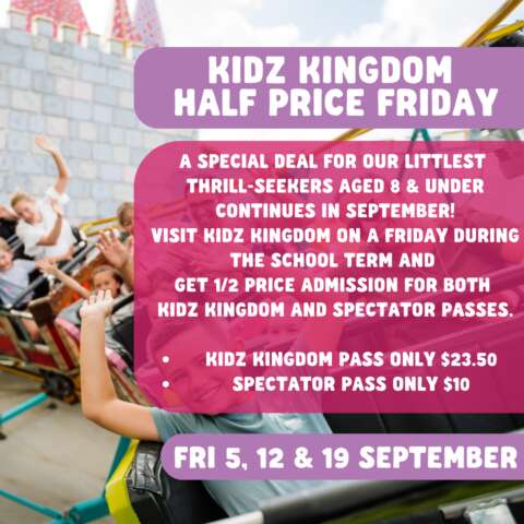 Half Price Fridays