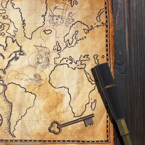 Pirate Ship Map