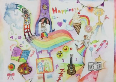 Happiness Day Art Competition Winners Rainbow S End